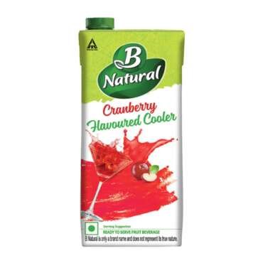 B Natural Cranberry Juice, 1 litre