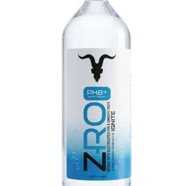 IGNITE pH 8+ Alkaline Water with Calcium & Magnesium Minerals | Zero Calories Non-Carbonated Purified Drinking Water | Leak Resistant Bottles for Home, Office & Travel | Pack of 15, 1 Litre Each