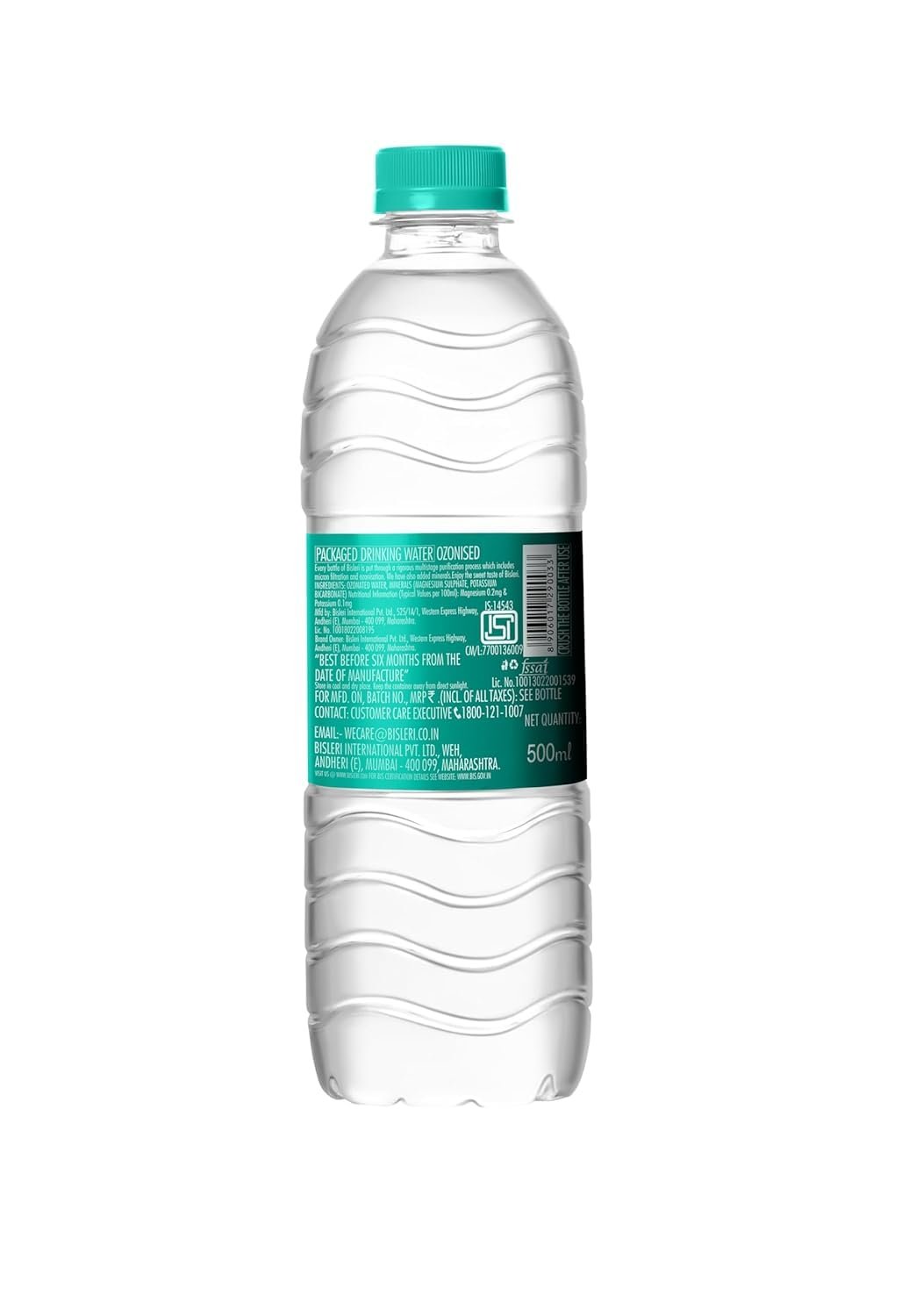 BisleriRockstar With Added Minerals Water 500 ML | Pack Of 24 Bottles (Price Including Shipping Charge) - Image 2