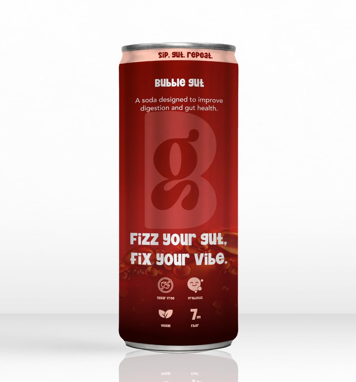 Bubble Gut Cola Soda 250 ml Pack of 6 Classic Chilled Fizzy Soft Drink Beverage - Image 5