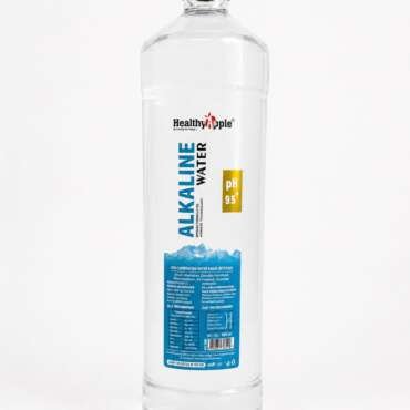 Healthy Apple Nano-Filtered Ionized Alkaline Water with pH Up to 9.5 | High Mineral Content and Antioxidants 1000 ml (Non-Carbonated Water Based Beverage)