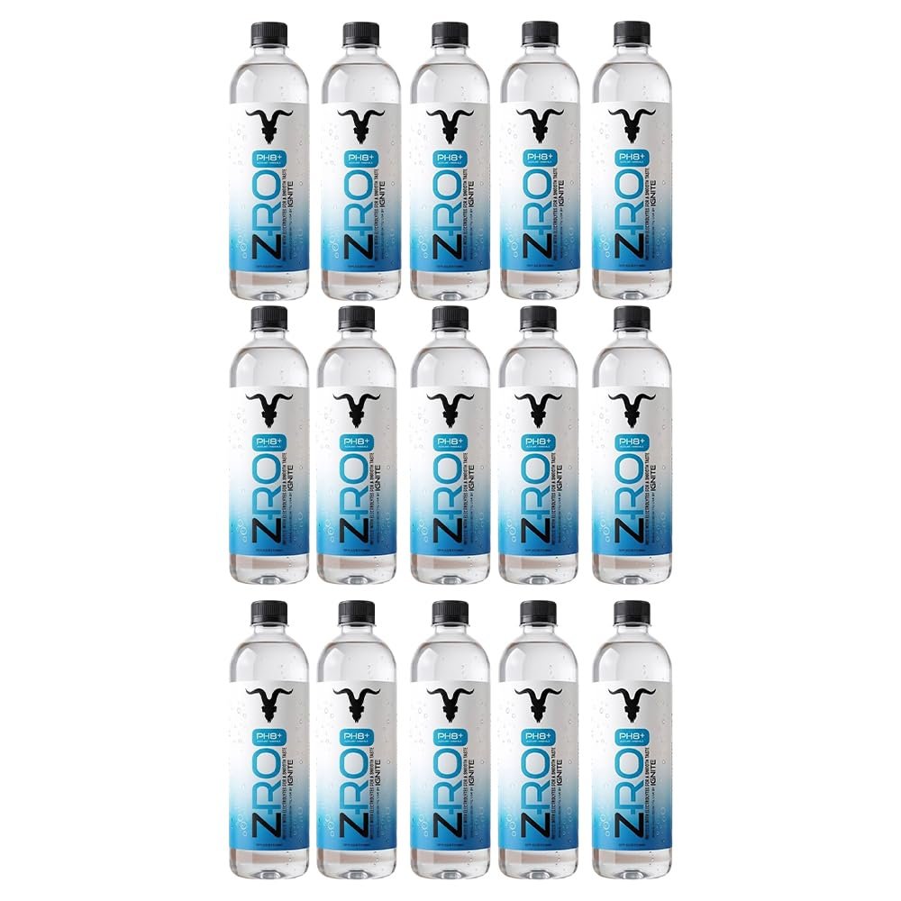 IGNITE pH 8+ Alkaline Water with Calcium & Magnesium Minerals | Zero Calories Non-Carbonated Purified Drinking Water | Leak Resistant Bottles for Home, Office & Travel | Pack of 15, 1 Litre Each - Image 5