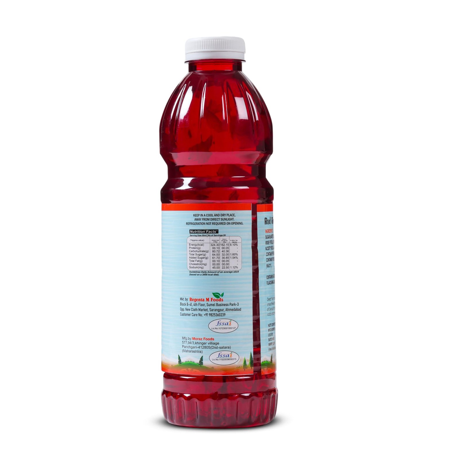 Caneen Red Rose Syrup 1ltr | Premium Rose Drink Syrup for Mocktails, Cocktails, Milk, Juices & Summer Beverages | Refreshing Floral Flavor | Non-Alcoholic Drink Mixer | pack of 1 - Image 2