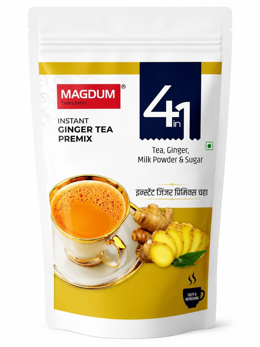 Magdum 4-in-1 Instant Ginger Tea Premix | Since 1934