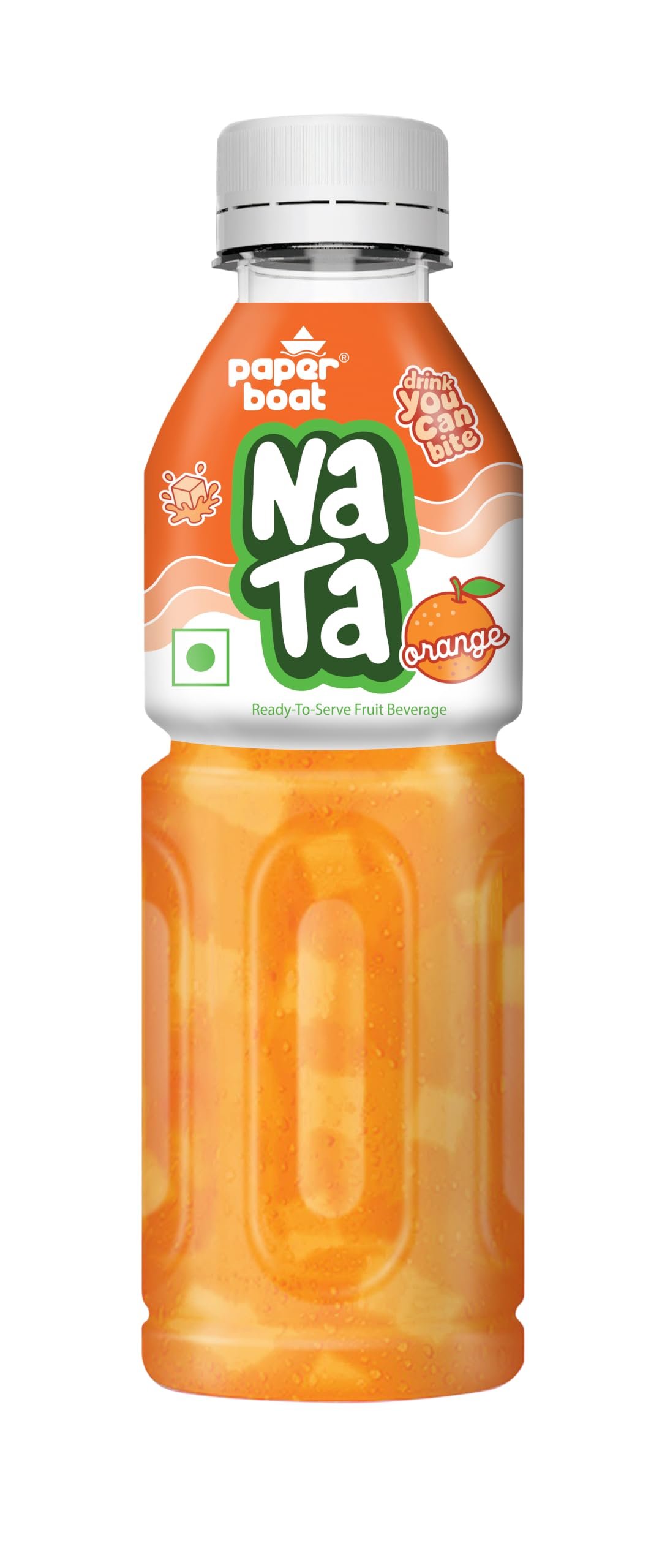 Paper Boat Orange Fruit Drink with Nata De Coco Jelly 250ml