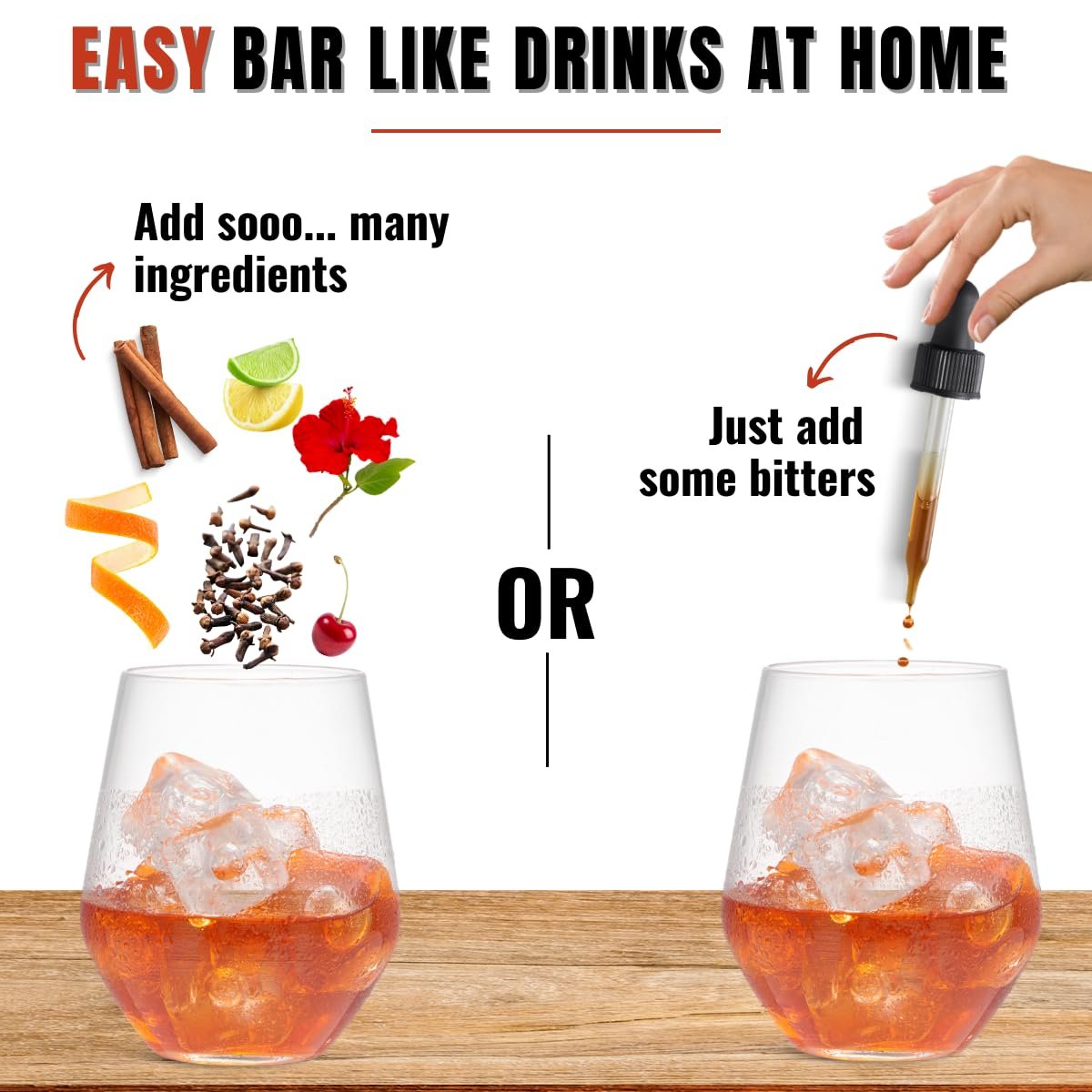 Bablouie & Co. Bitters Traveller set pack of 4 | 30 ml Bitters pack Non-Alcoholic Craft Bitters | Distinct Citrus Notes | Old Fashioned, Manhattan, Negroni, Sidecar & Cocktails - Image 4