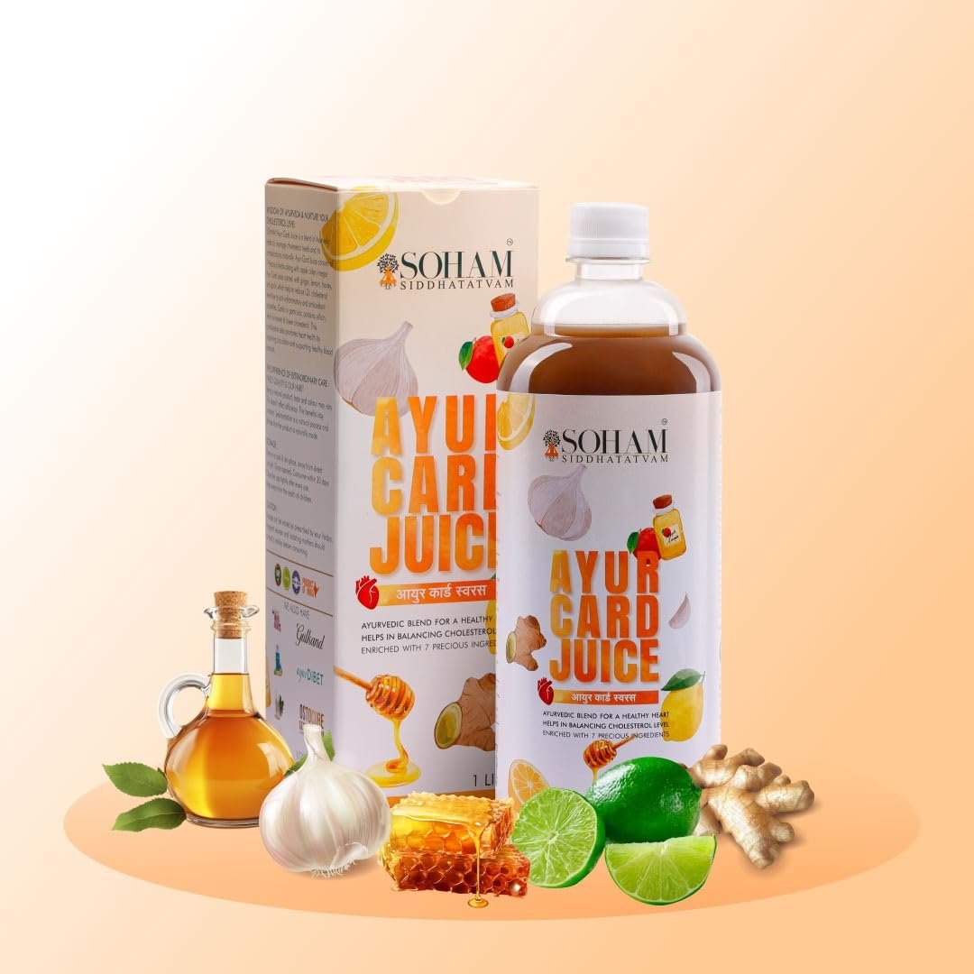 SOHAM SIDDHATATVAM Ayur Card Juice Ayurvedic Cardiac Care Juice-1000ml