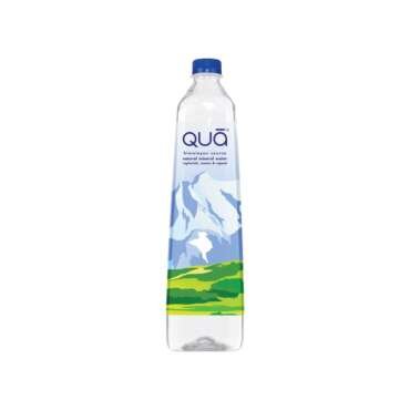 Qua Natural Mineral Water | 800ml x 12 | From the Himalayan Foothills | Rich in Calcium, Magnesium and Other Minerals | Naturally Alkaline | India’s Finest Water | Bottled At Source | pH8+