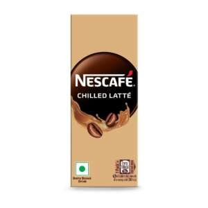 Nescafe Ready To Drink Coffee Flavoured Milk, Iced Latte, 180 ml Tetra Pack, Liquid