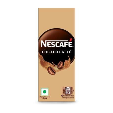 Nescafe Ready To Drink Coffee Flavoured Milk, Iced Latte, 180 ml Tetra Pack, Liquid