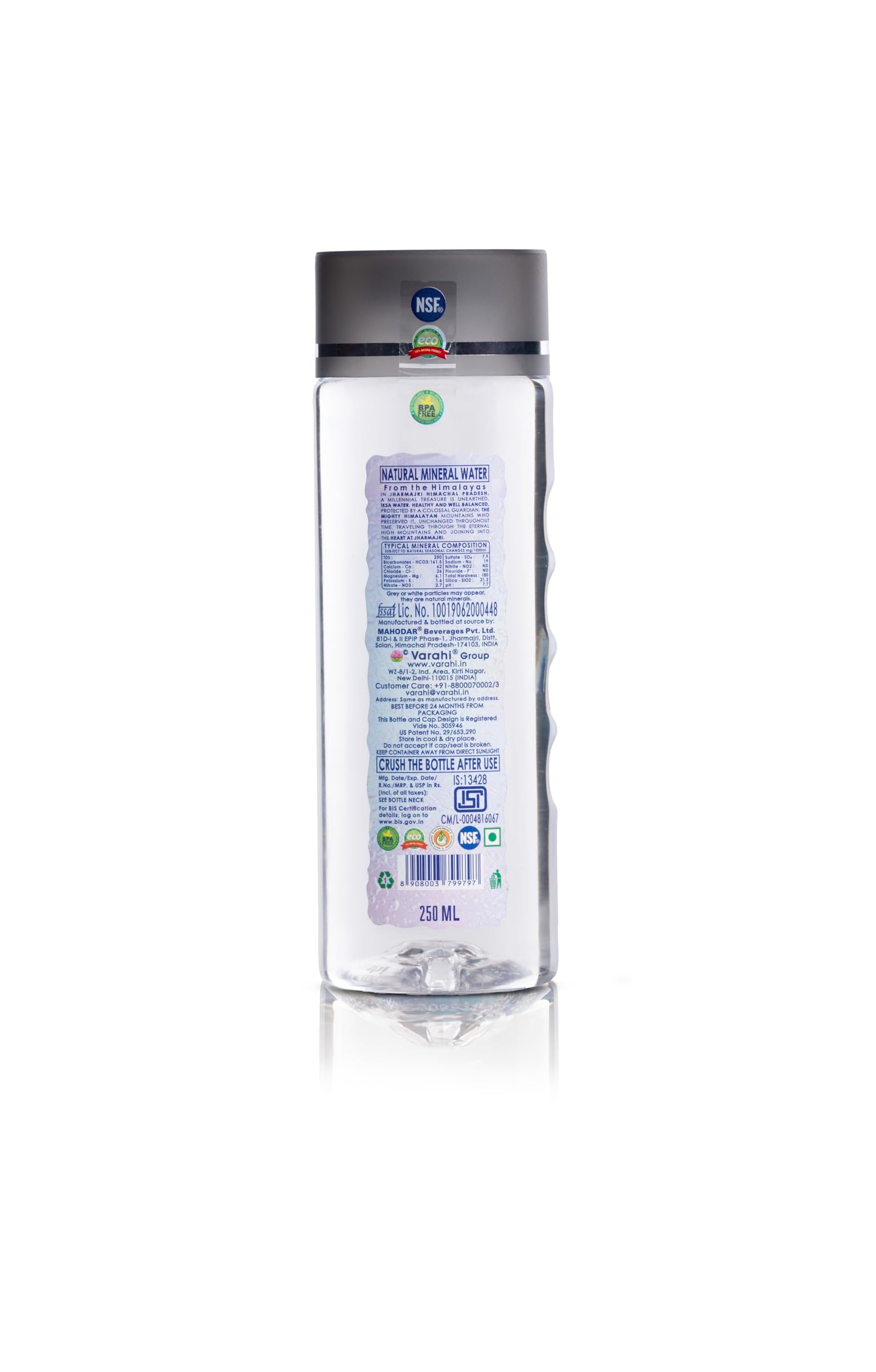 IKSA Still Natural Mineral Water -250ML (42 Bottles)| Natural Mineral Water from The Himalayas. - Image 2
