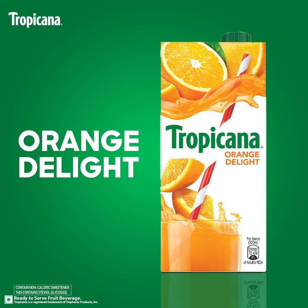 Tropicana Orange Delight 1L - Image 6