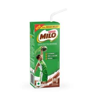 Nestlé MILO Ready-to-Drink Health Drink with Millets, Chocolate, 180ml