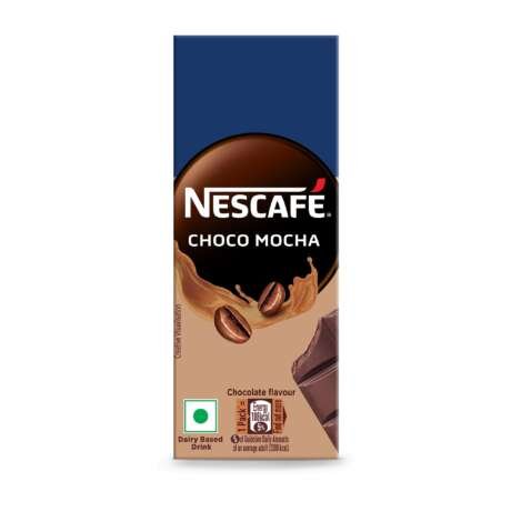 Nescafé Ready to Drink Cold Coffee, Choco Mocha, 180ml, Tetra Pack