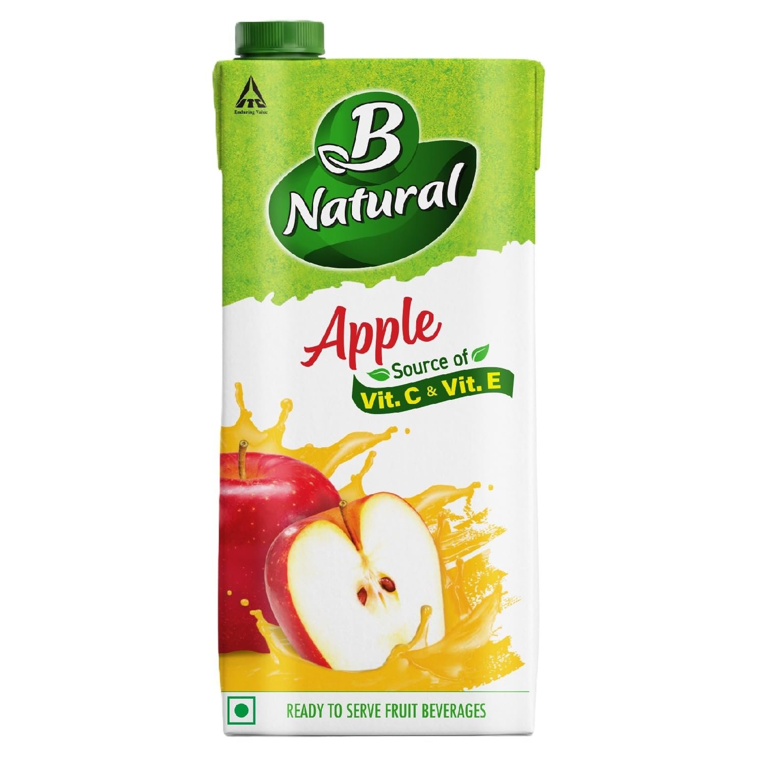 B Natural Apple Juice, Vitamin C & E, 1 litre - Image 8