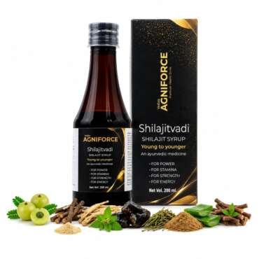 Shilajit Herbal Health Drink | Ayurvedic Syrup for Men | Ashwagandha Wellness Supplement | Premium Liquid Formula | Daily Use | 200 ml