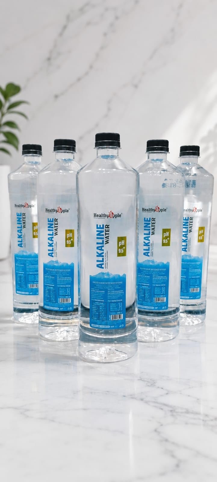 Healthy Apple Nano-Filtered Ionized Alkaline Water with pH Up to 9.5 | High Mineral Content and Antioxidants 1000 ml (Non-Carbonated Water Based Beverage) (100) - Image 3