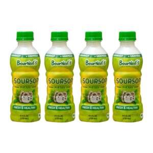 BourNeel's® Soursop Fruit Juice Pack of 4 | Soursop Graviola Laxman Phal Fruit Pulpy Juice Drink | High Vitamin C |
