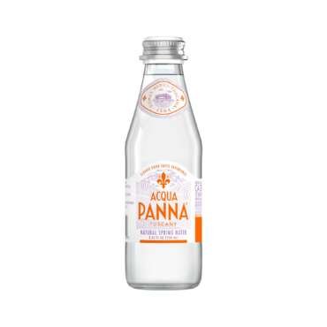 Acqua Panna Natural Spring Water • The Smoothest Taste Toscana, 8.45 fl oz ℮ 250 ml, 24 Pack