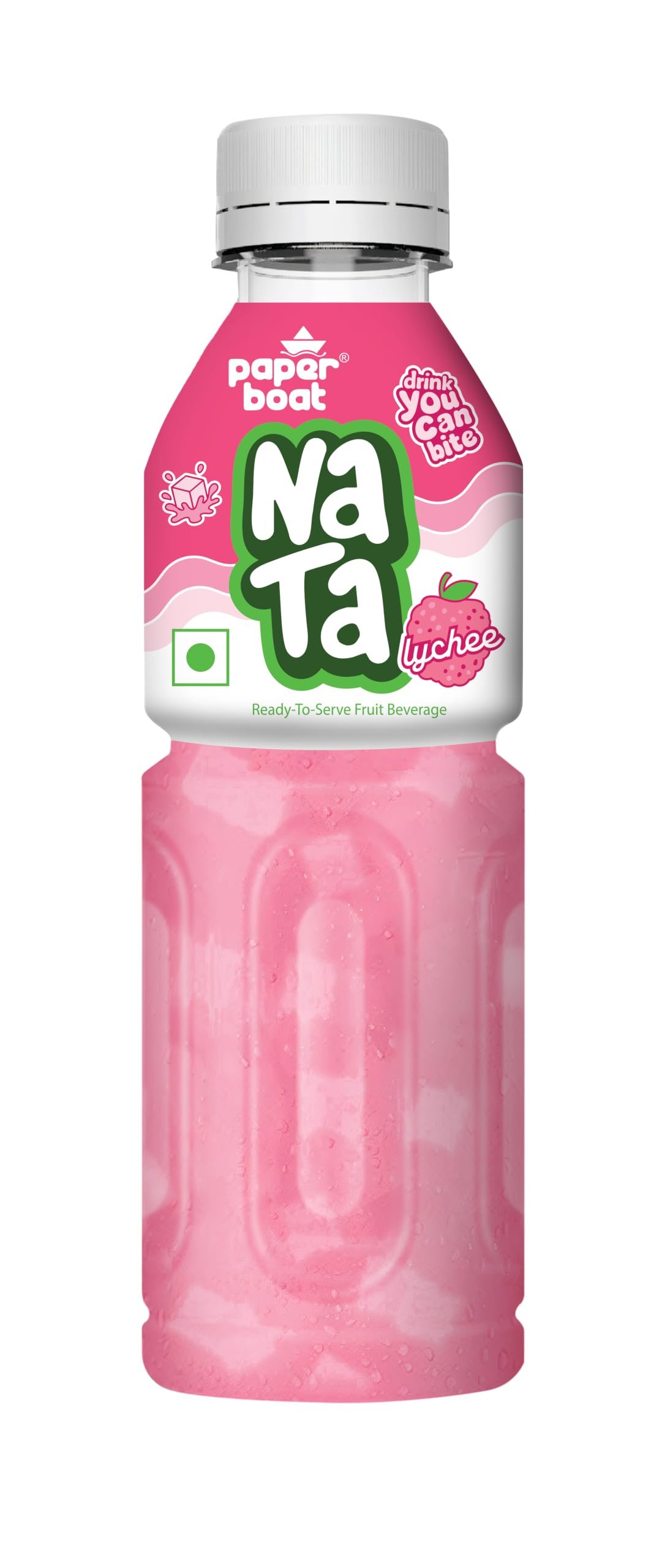 Paper Boat Lychee Fruit Drink with Nata De Coco Jelly 250 ml