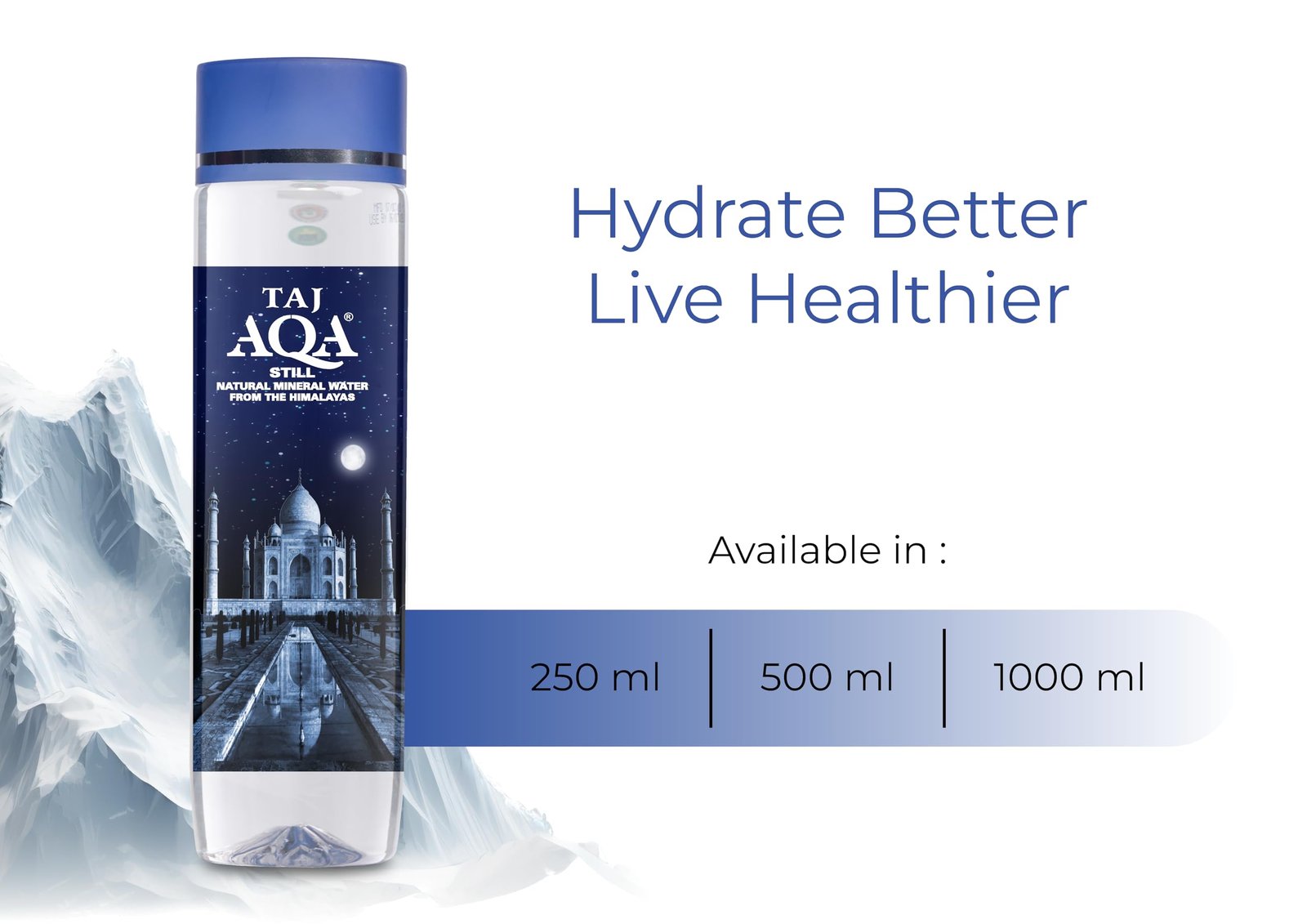 VARAHI Taj Aqa Naturally Alkaline Mineral Water-500Ml(Pack Of 24 Bottles)|Natural Mineral Water Bottle - Image 5