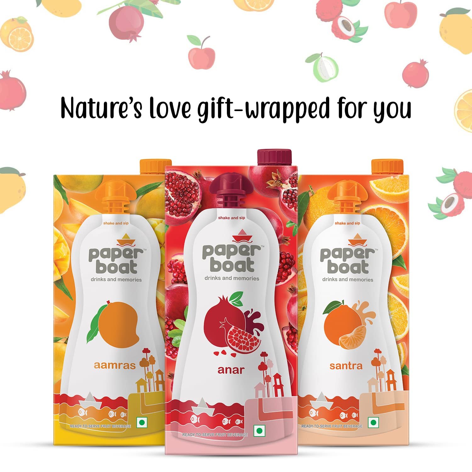 Paper Boat Aamras, Mango Fruit Juice, No Added Preservatives and Colours (1L) - Image 6