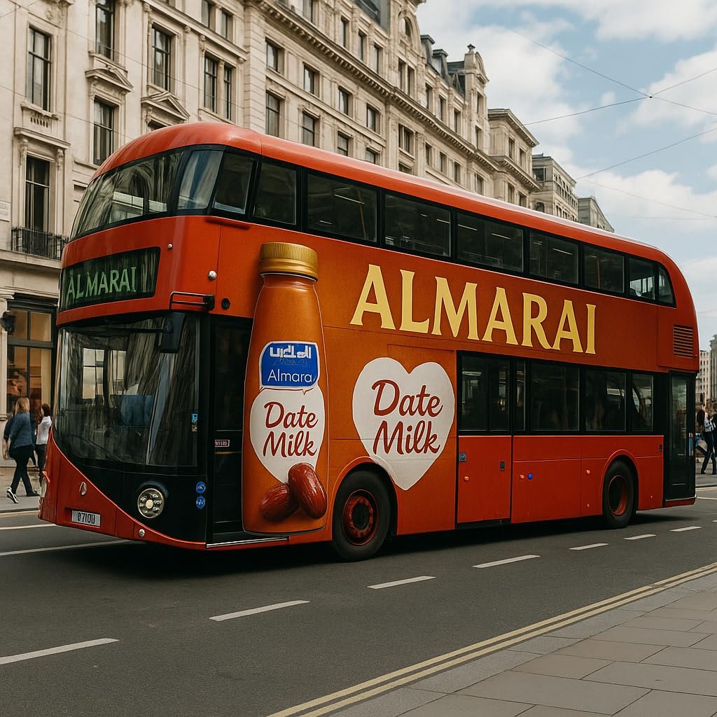 Almarai Date Milk Drink 225ml By COUGAR | Premium Real Date Flavor | High Calcium & Vitamin A & D | UHT Treated Fresh Cow’s Milk | Smooth, Creamy & Sweetened Beverage | Imported Middle Eastern Authentic Taste | FREE 1 Prestige Waffi Pistachio Wafer Bars – - Image 5