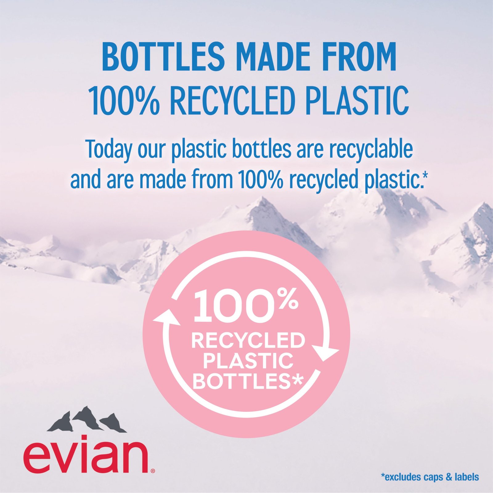 evian Natural Mineral Water Bottle, Drinking Water, 500ml, Case of 24 - Image 7