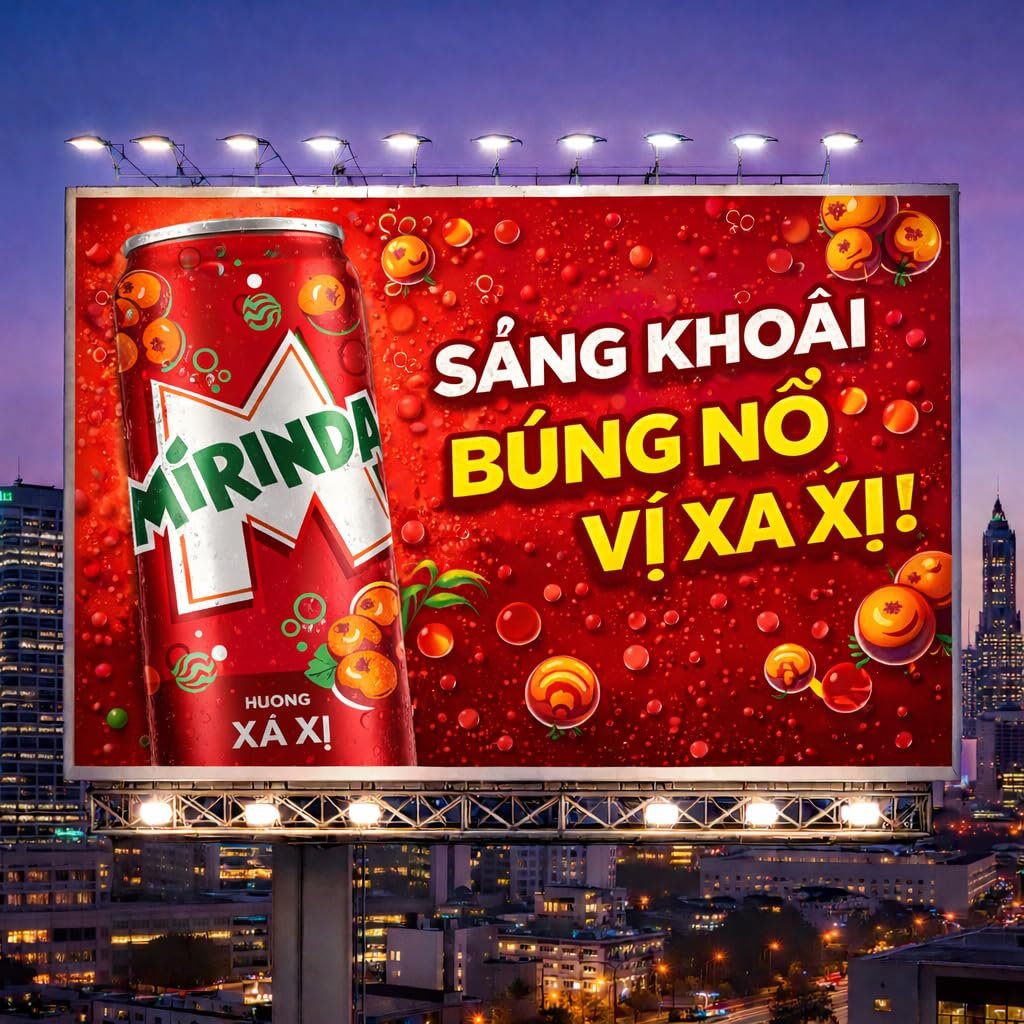 MiRINDA Xá Xị (Sarsaparilla) Berry Flavoured Carbonated Soft Drink (Pack of 3) 320ml Can By COUGAR, Refreshing Fizzy Soda Beverage, Sweet & Aromatic Sparkling Drink, Ready to Serve Chilled, Single Serve for Parties, Picnics & Everyday Refreshment - (Impor - Image 8