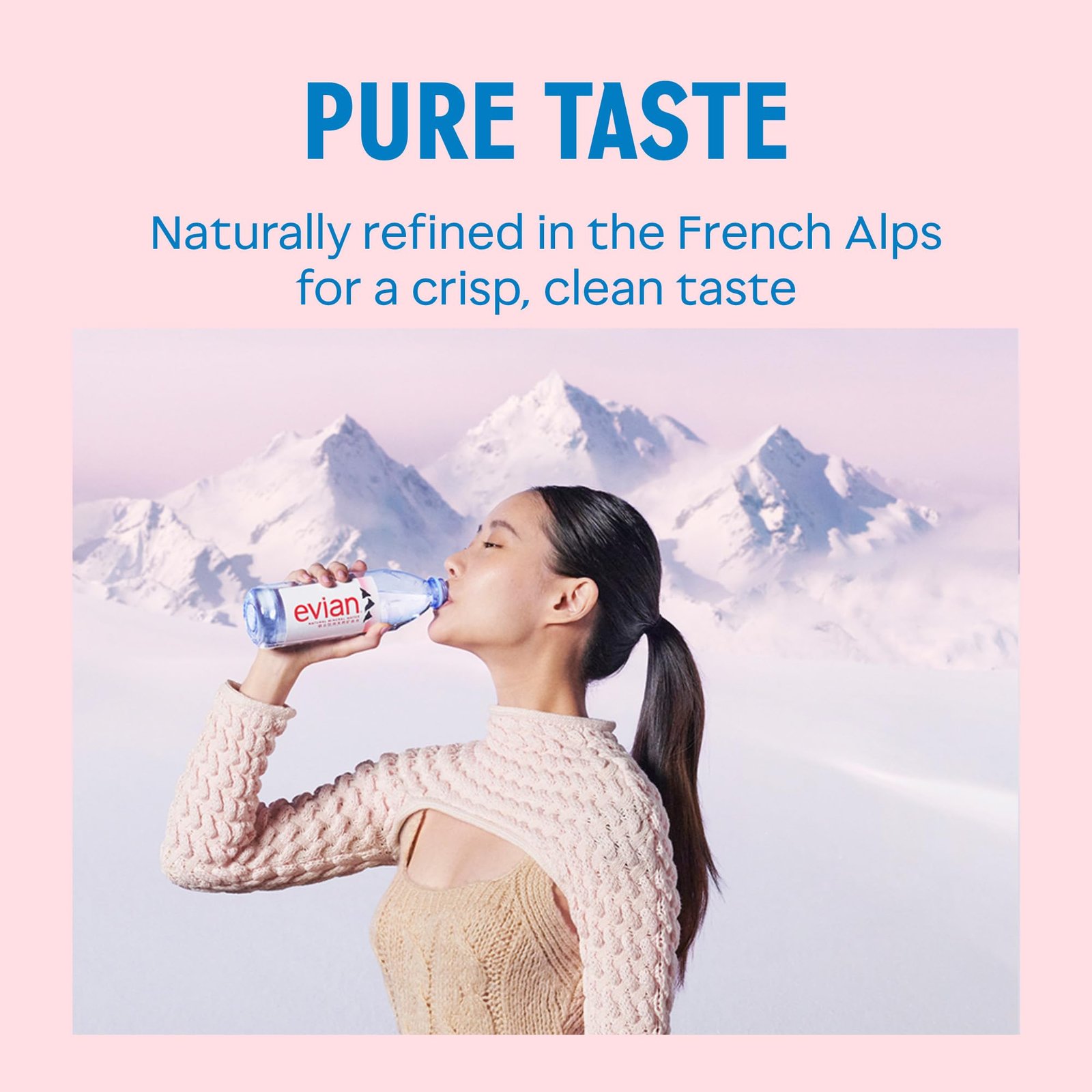 evian Natural Mineral Water Bottle, Drinking Water, 500ml, Case of 4 - Image 6