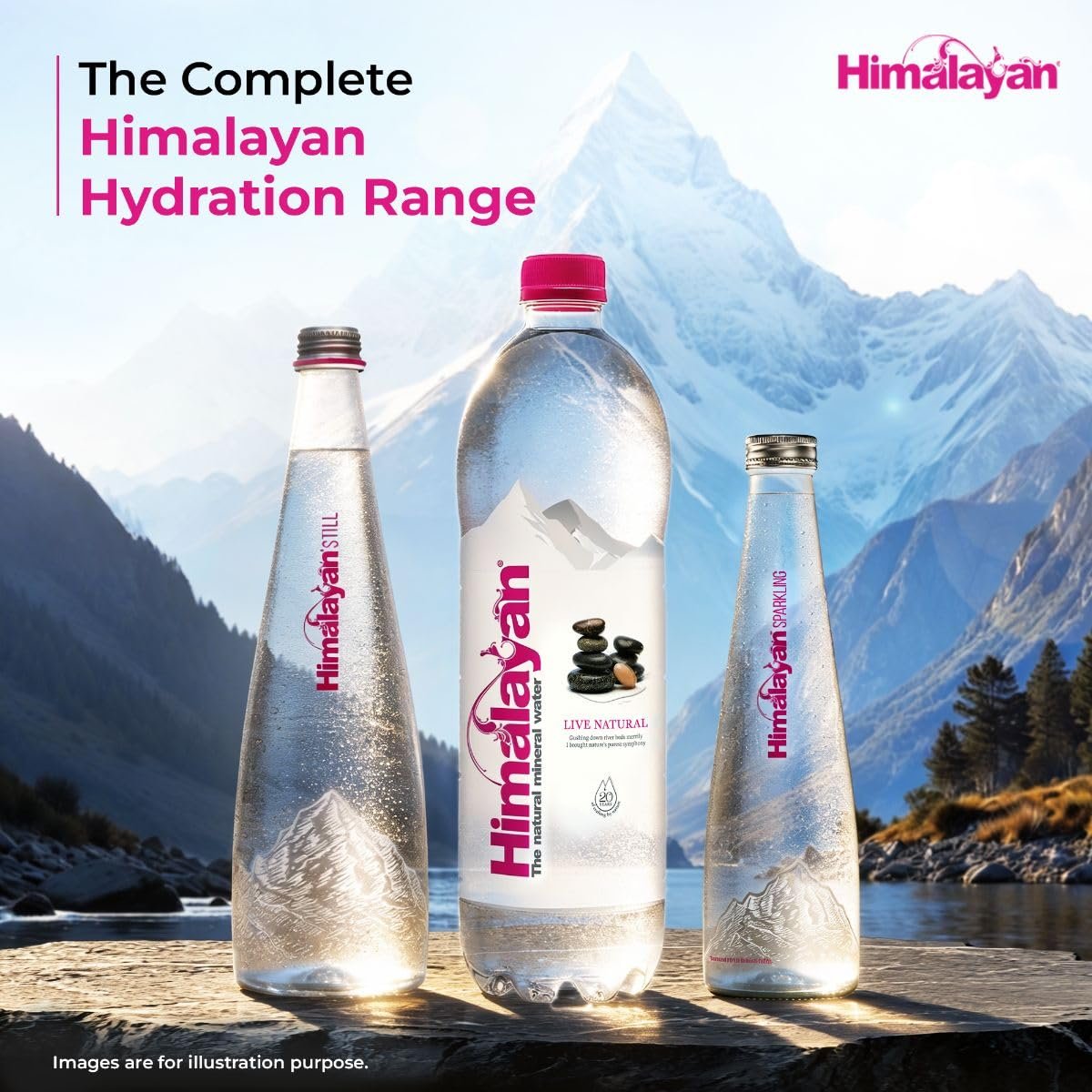 Himalayan Natural Mineral Water, 1000 ml, Mildly Alkaline, Sourced from Himalayas, Untouched & Unprocessed, Balanced pH of 7-8 - Image 9