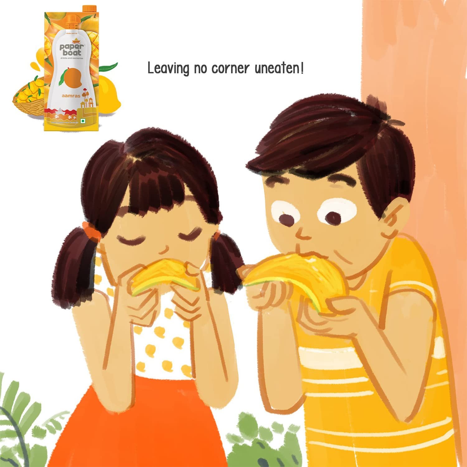 Paper Boat Aamras, Mango Fruit Juice, No Added Preservatives and Colours (1L) - Image 5