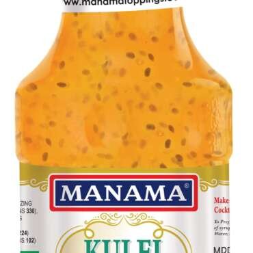 Manama Kulfi Falooda Syrup | Mixer for Mocktails, Cocktails, Drinks, Juices, Beverages | Non Alcoholic Mix 750ML Bottle