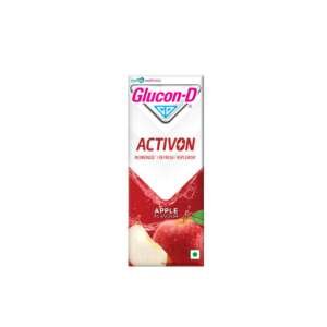 Glucon-D Activon, Ready to Drink Beverage, Replenishes | Reenergizes | Refreshes | Apple Flavour | 200ml