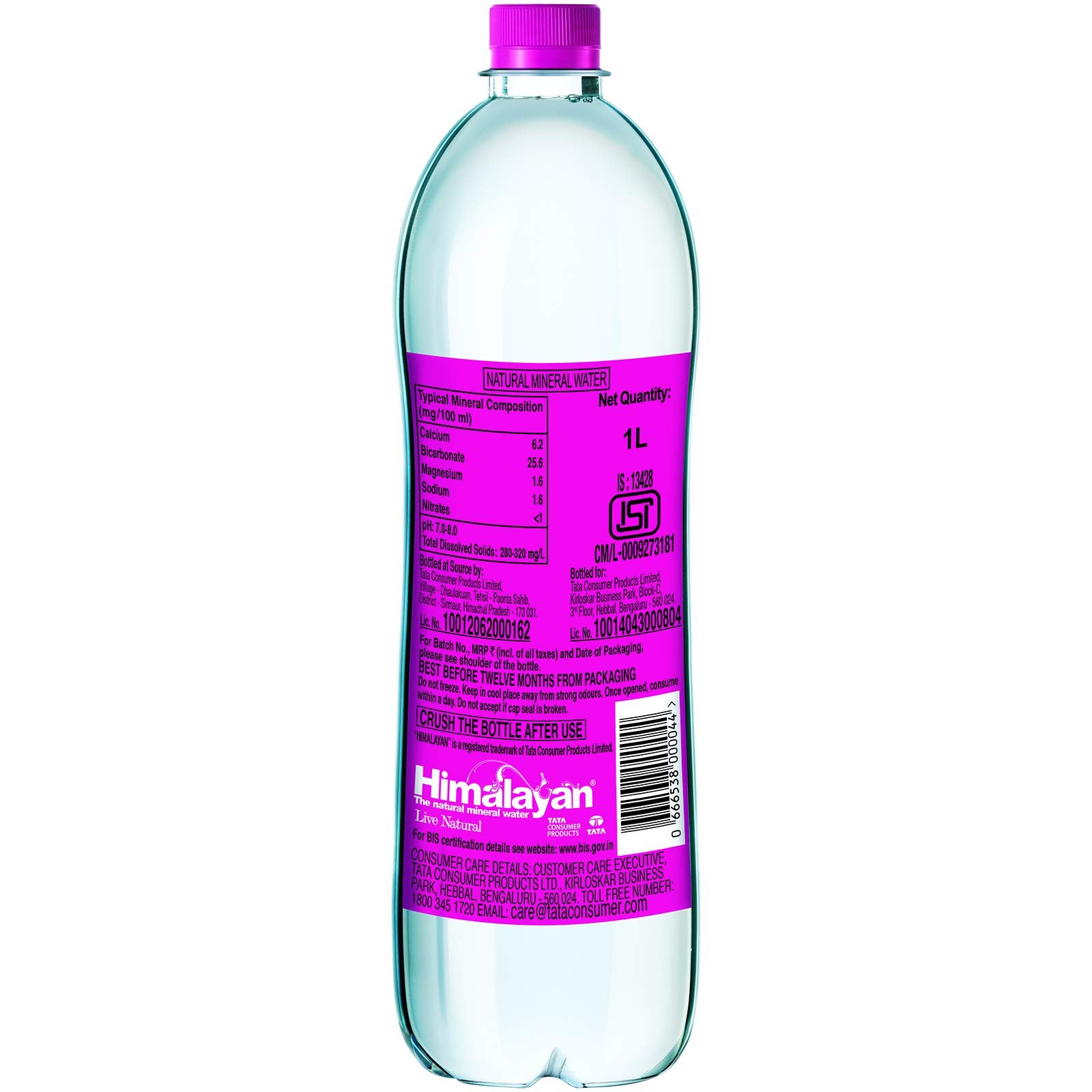 Himalayan Natural Mineral Water (1000 ml x 12 bottles): Mildly Alkaline, Sourced from Himalayas, Untouched & Unprocessed - Image 2