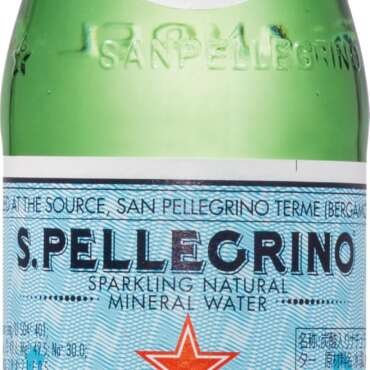 S.Pellegrino Carbonated Natural Mineral Water Bottle, 24 X 250 ml