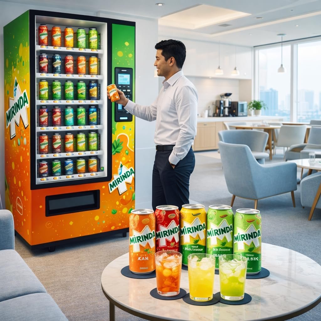 Mirinda Carbonated Soft Drink, Vairety Pack Orange, Sarsaparilla and Cream Soda Flavours, 320ml X 6 Cans, (Product Of Vietnam) From Decadent Foods - Image 5