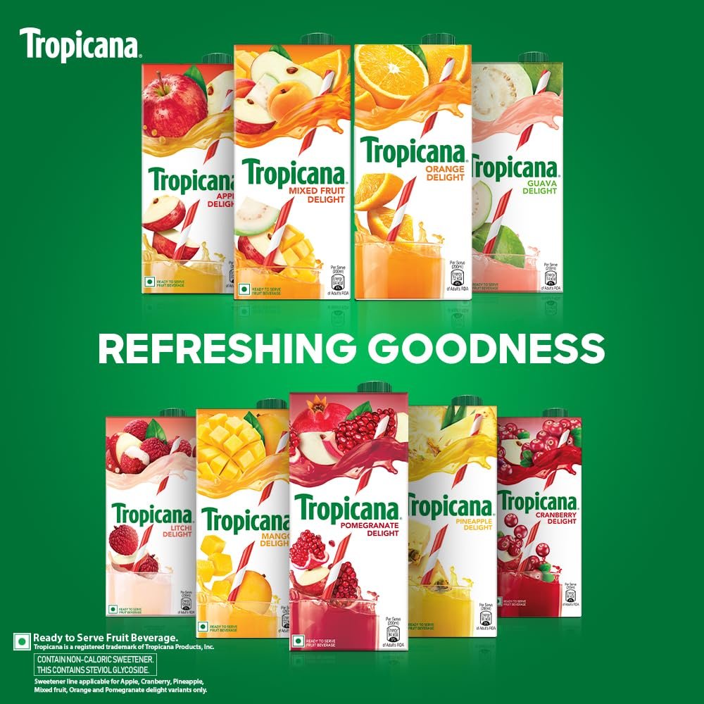 Tropicana Orange Delight 1L - Image 7