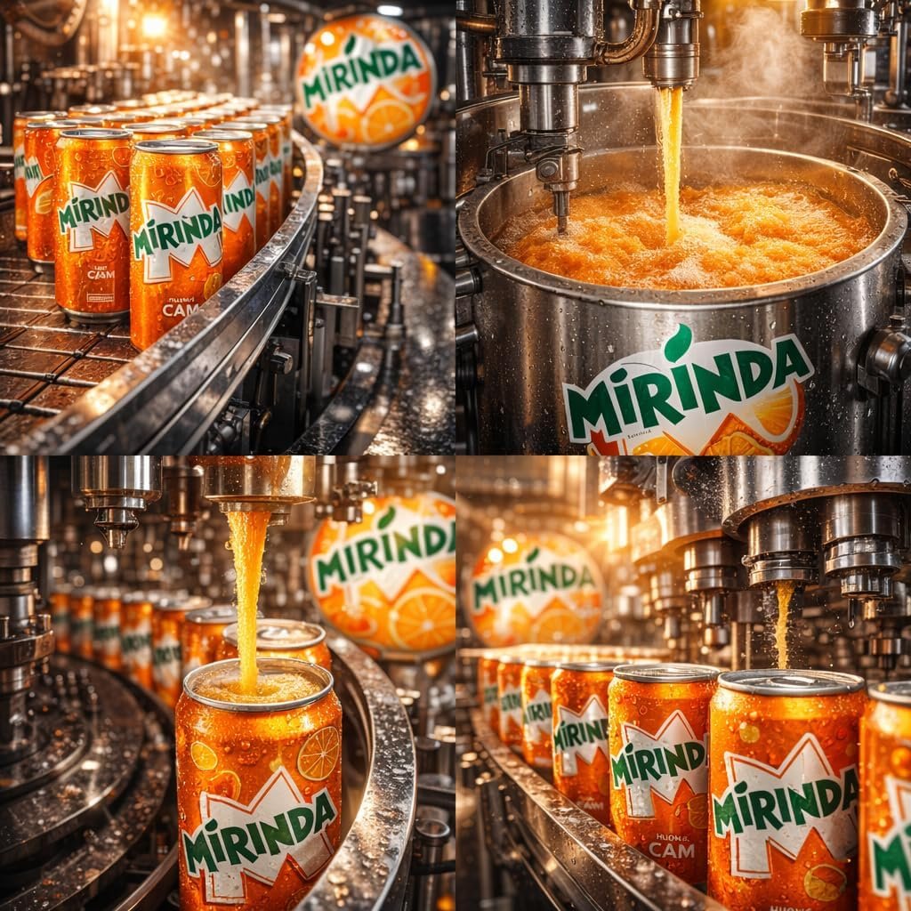 Mirinda Carbonated Soft Drink, Vairety Pack Orange, Sarsaparilla and Cream Soda Flavours, 320ml X 6 Cans, (Product Of Vietnam) From Decadent Foods - Image 7