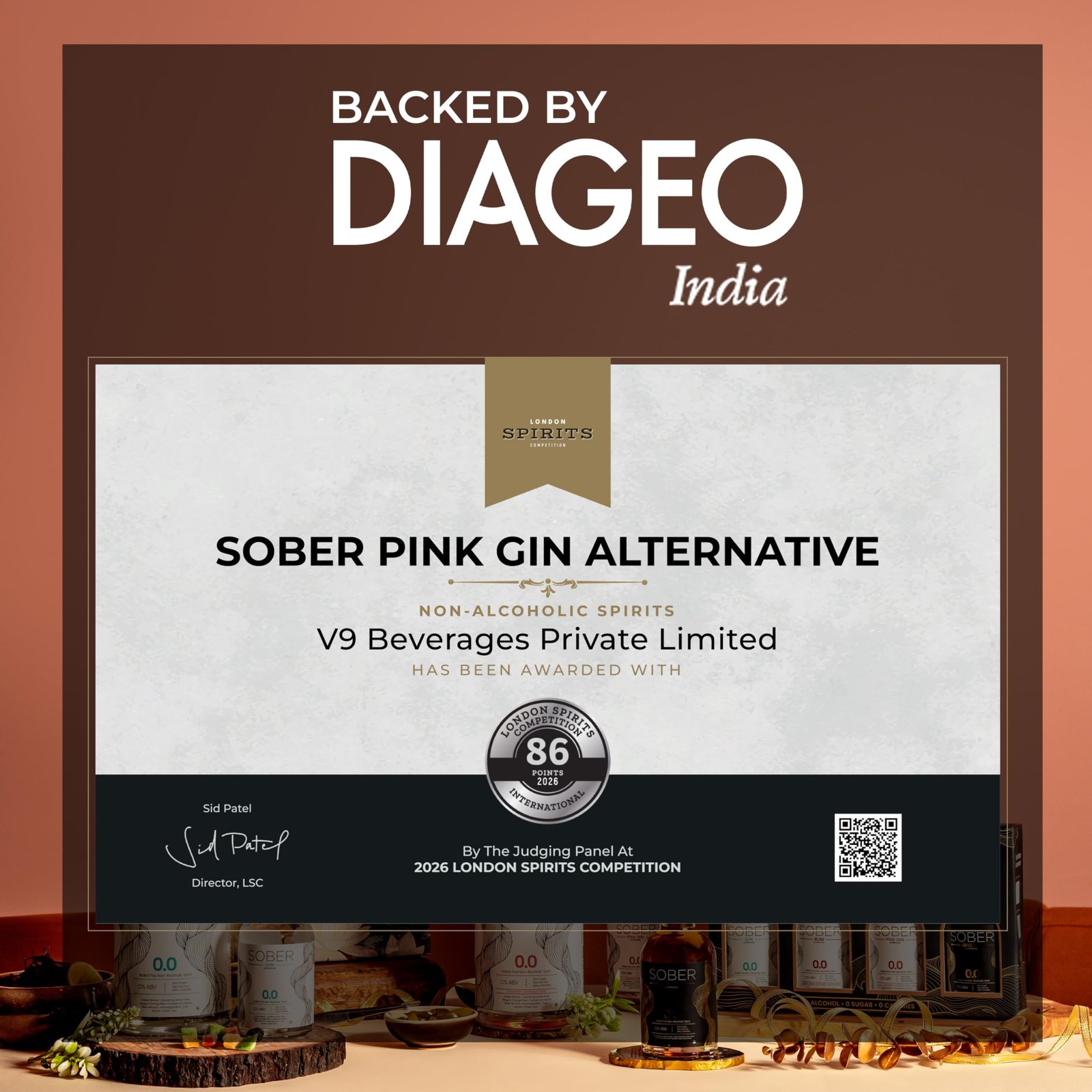 SOBER Pink Gin Alternative | 0.0% ABV Zero Alcohol Drink | Premium Non Alcoholic Gin | Strawberry Raspberry Rose Notes | Sugar Free Zero Calorie | 750ml - Image 7