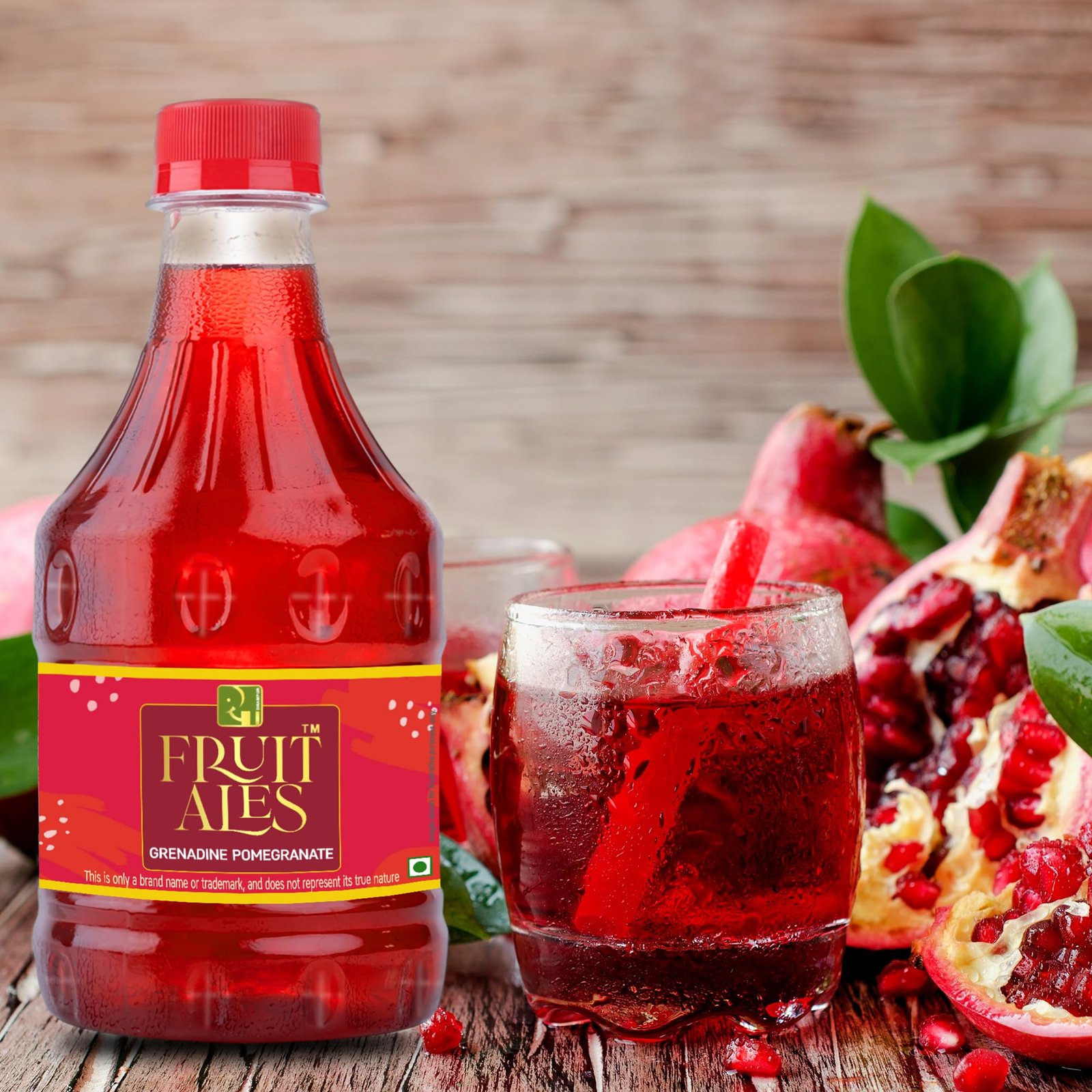 DHAMPURGREEN Grenadine Pomegranate Syrup 300ml | Mocktail & Cocktail Mixer Drink Concentrate | Non Alcoholic Beverage for Soda, Lemonade & Summer Drinks | Pomegranate Flavour - Image 5