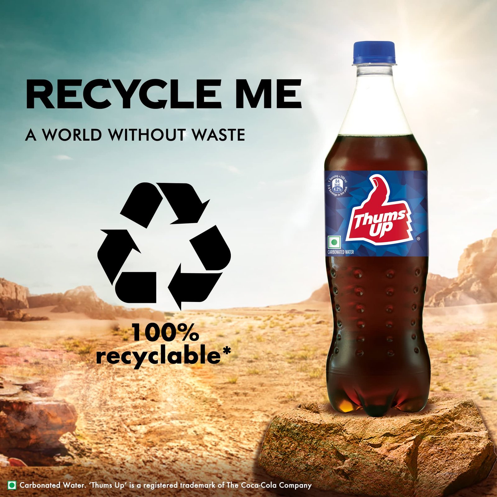 Thums Up 750ml PET | Cola Sparkling Soft Drink | The Coca-Cola Company - Image 7