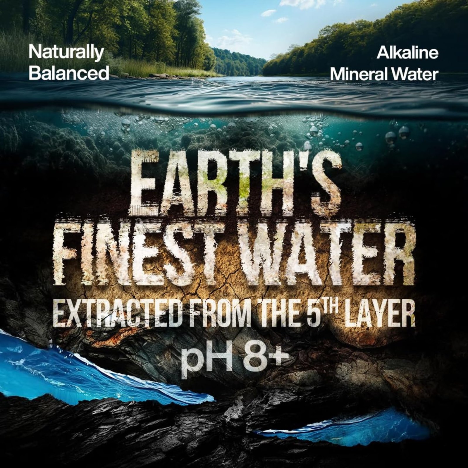 SVVA Earth's Finest Water Premium Subterranean Water | 250 ML Pack 4 (Glass), Alkaline pH 8+ | Balanced Mineral Essential Healthy Mineral Hydration | Premium Glass Bottle Refillable Bottle - Image 7