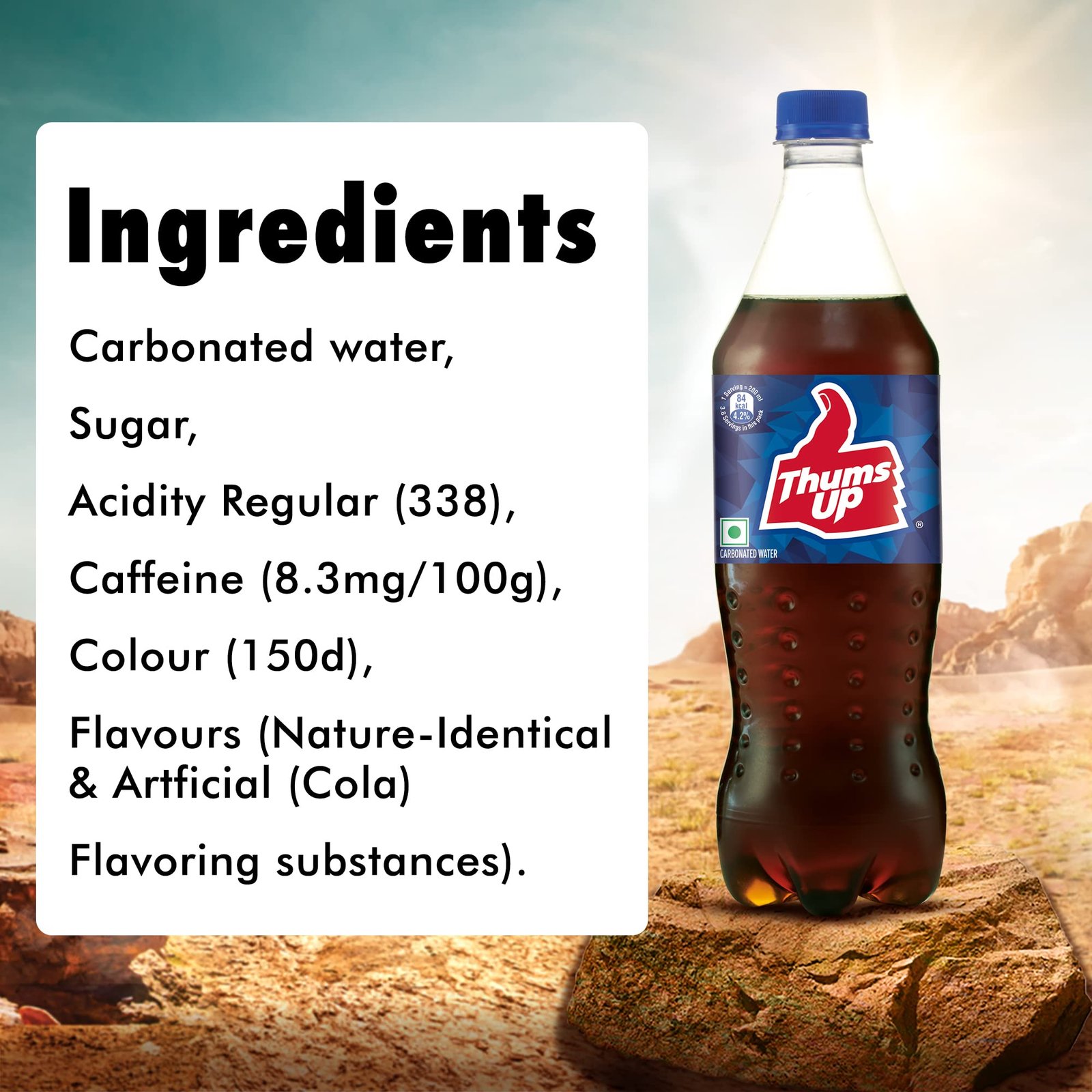 Thums Up 750ml PET | Cola Sparkling Soft Drink | The Coca-Cola Company - Image 5