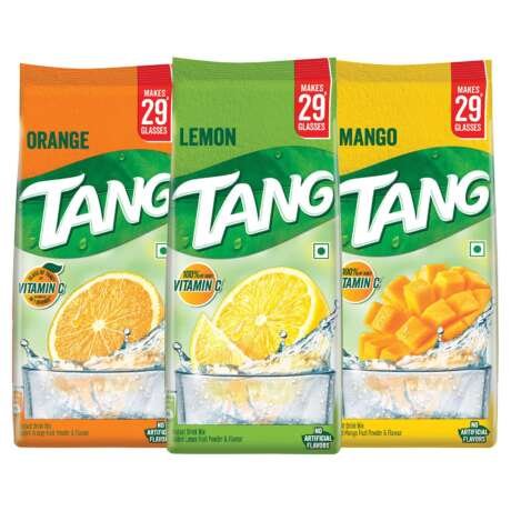 Cadbury Tang Instant Drink Mix Combo (Orange, Lemon and Mango, 500g each), 1500 g