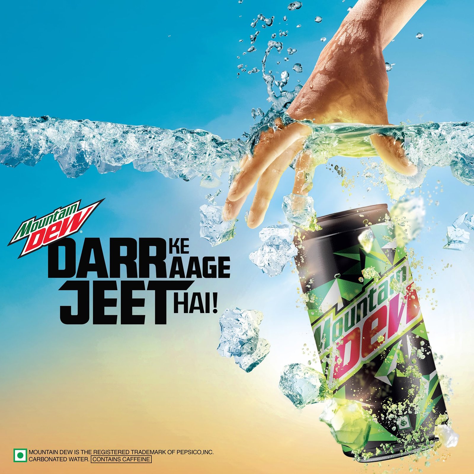 Mountain Dew Soft Drink, 300/330 ml(weight may vary) pack-3 - Image 4