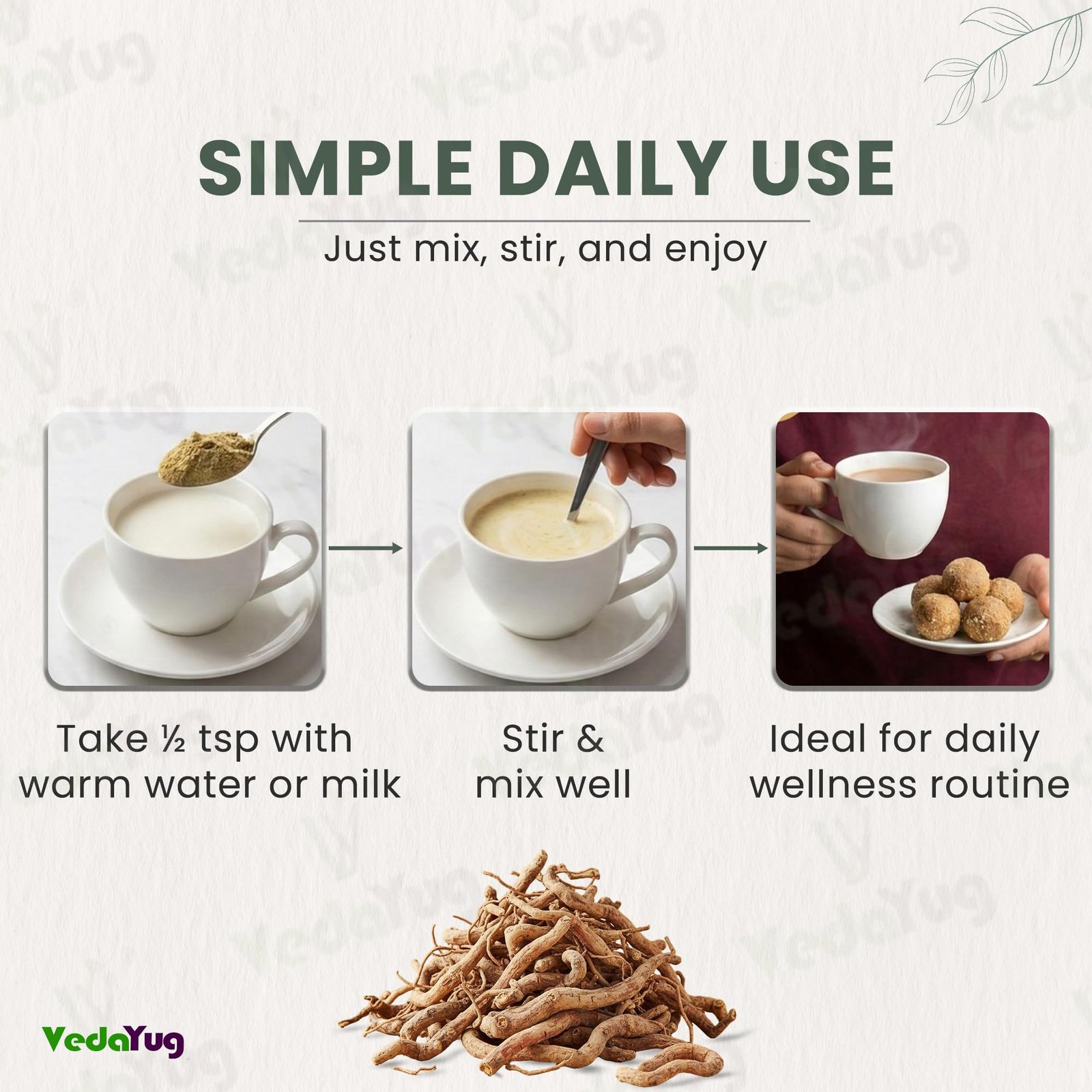 VY VedaYug Ganthoda Powder (Piplamool/Pipramul) - 200g | Natural Indian Long Pepper Root for Joint Comfort, Digestion & Gastric Relief | Traditional Winter Spice & Vata Dosha Care - Image 6