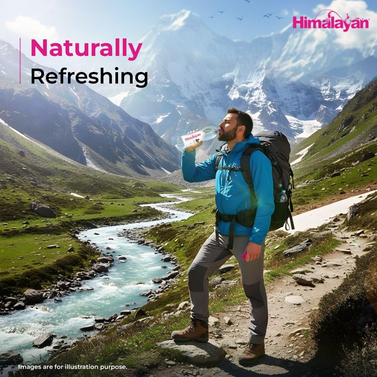 Himalayan Natural Mineral Water, 1000 ml, Mildly Alkaline, Sourced from Himalayas, Untouched & Unprocessed, Balanced pH of 7-8 - Image 5