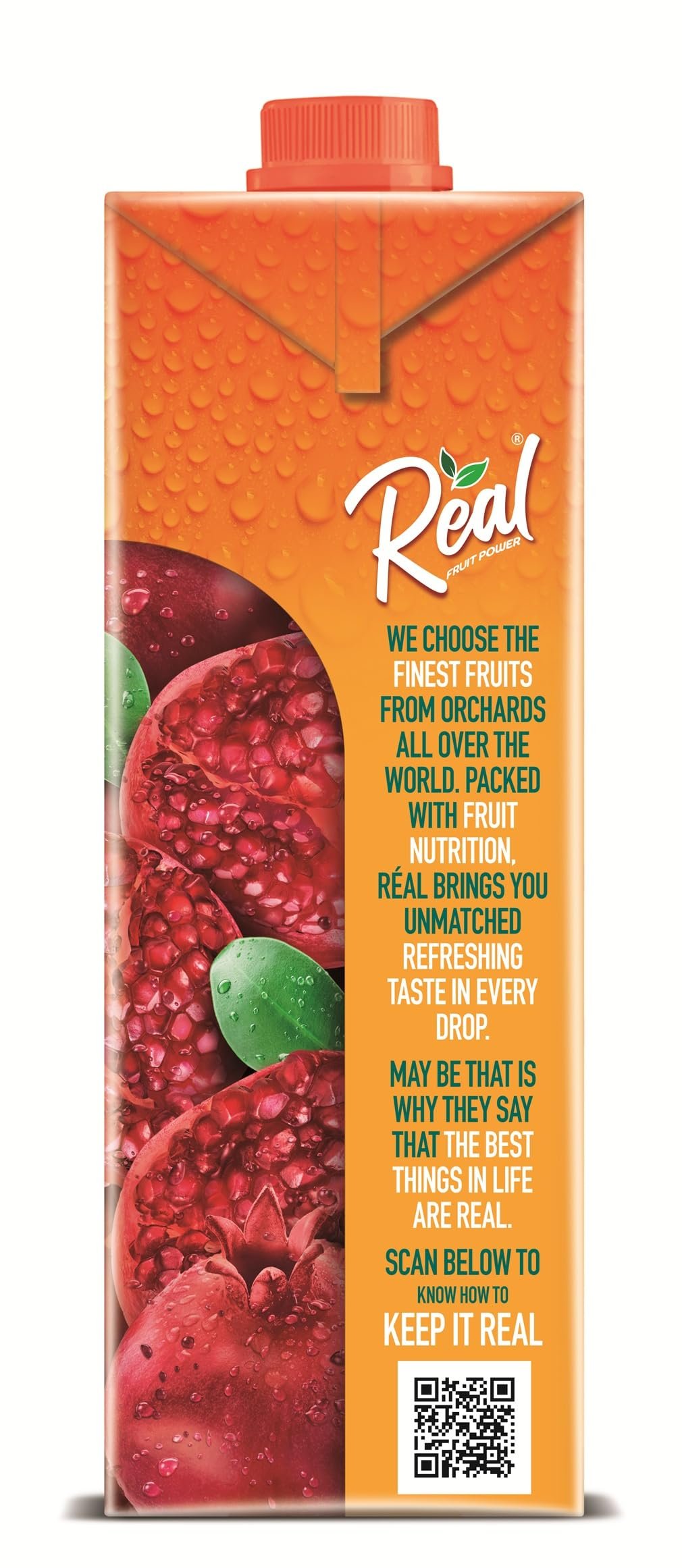 Real Fruit Power Pomegranate Juice -1L - Image 2